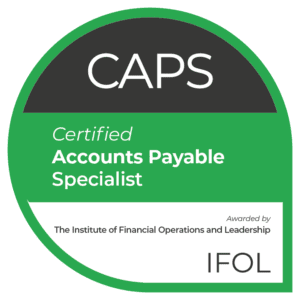 Accounts Payable Certification (CAPP) Institute of Financial Accounts Payable Certification (CAPP) Institute of Financial