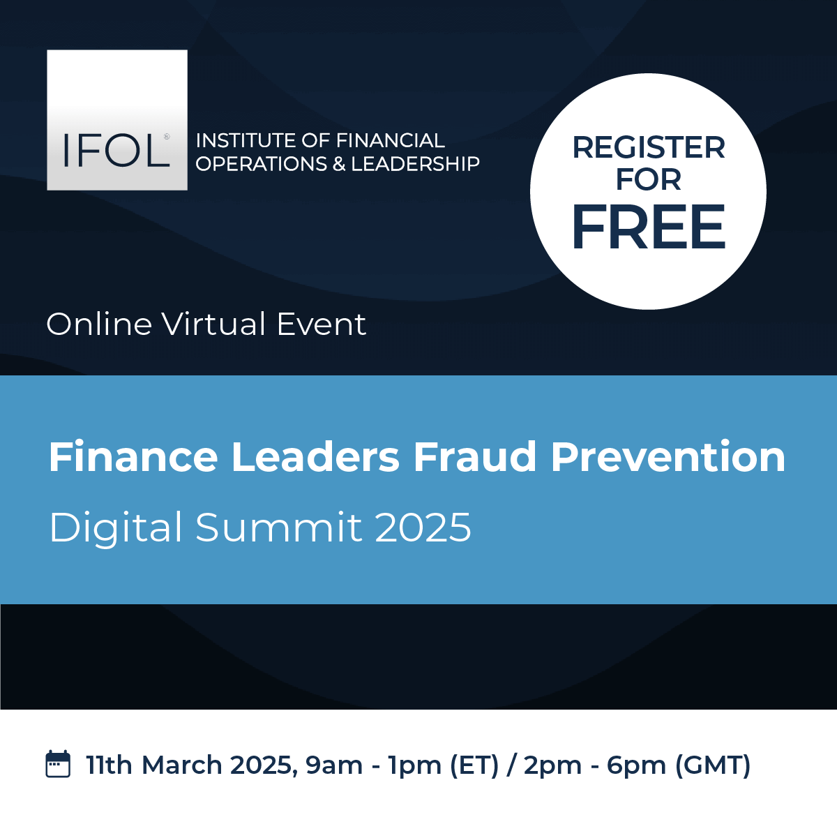 Finance Leaders Fraud Prevention Summit 2025