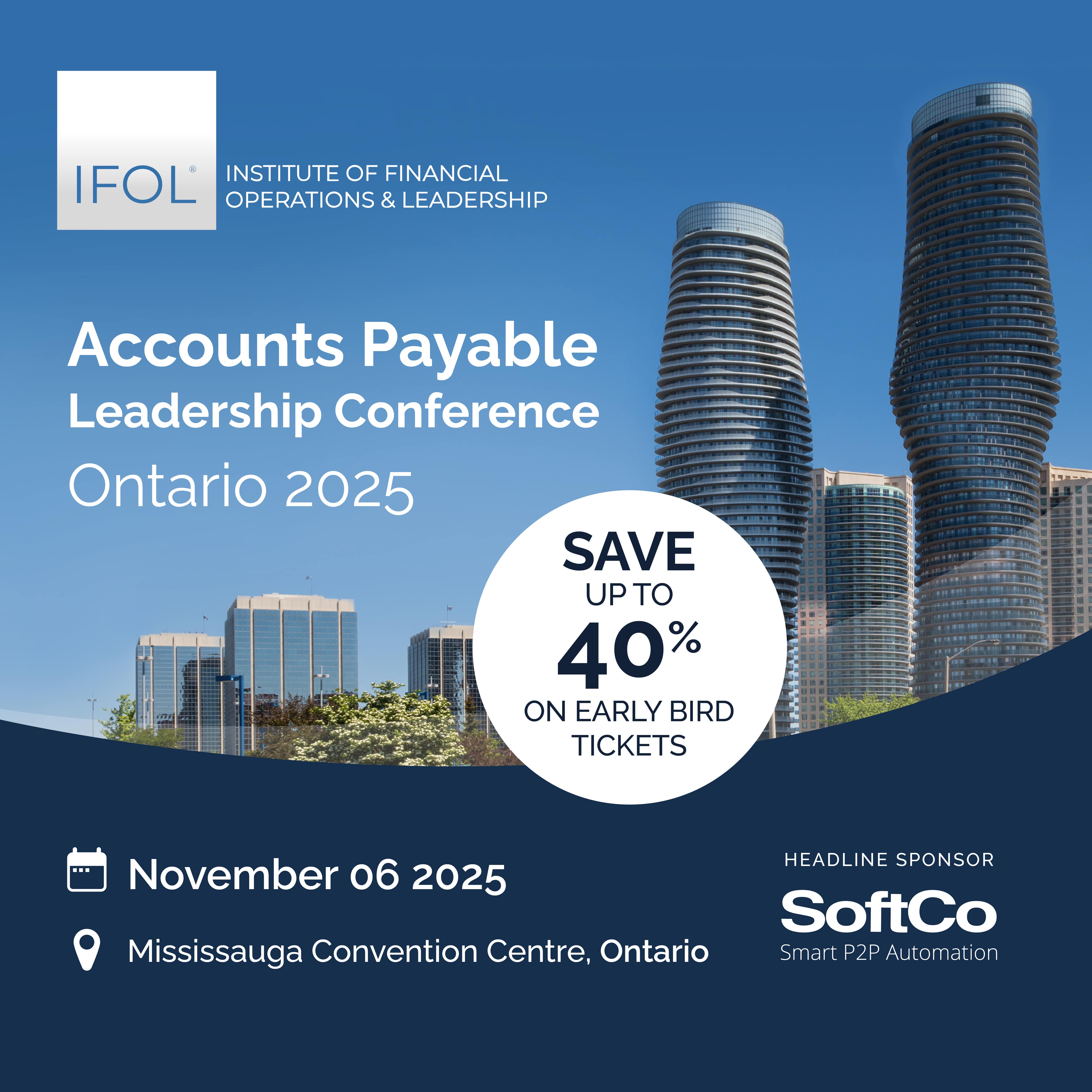Accounts Payable Leadership Conference Canada 2025