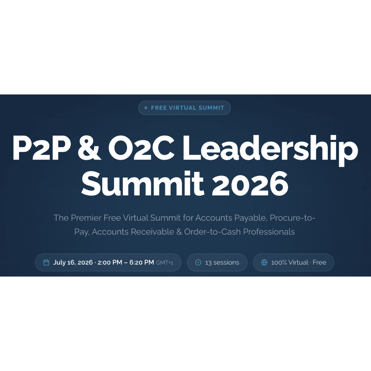 IFOL P2P & O2C Leadership Summit 2026